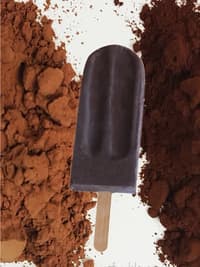 Chocolate vegan paleta